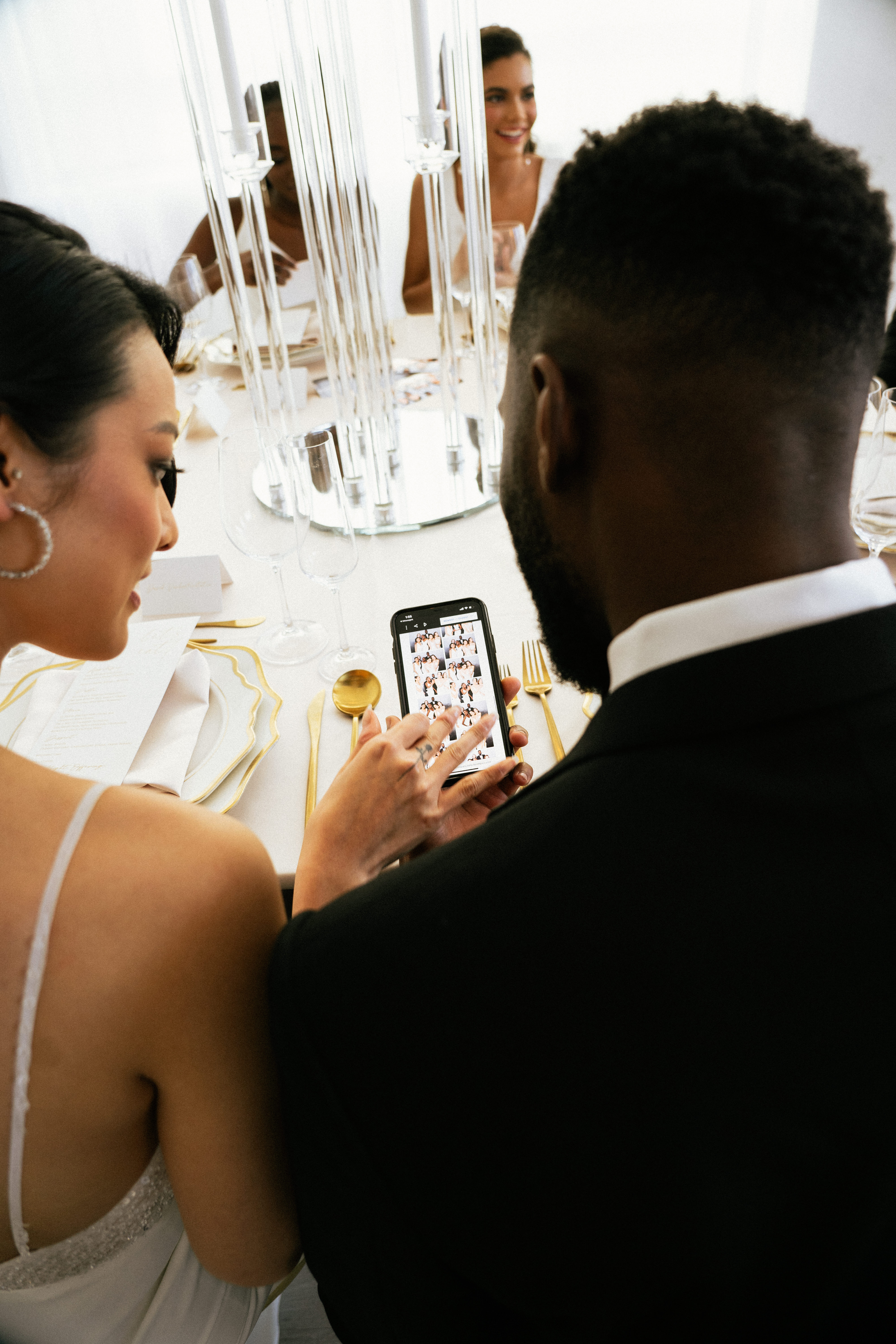 Custom themed photo booth